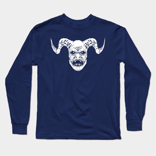 Demonhead Long Sleeve T-Shirt by Affiliate_abigor_artwork